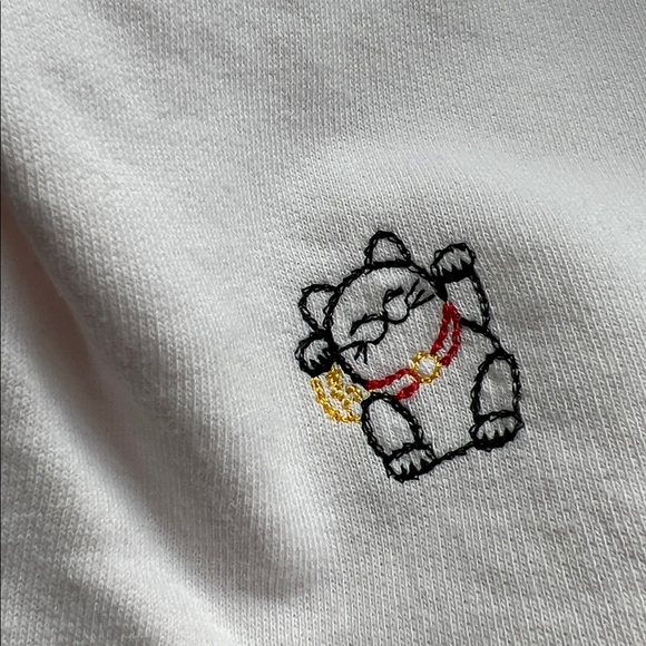 Embroidered lucky sweatshirt - Picture 4 of 13